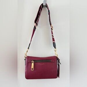 Marc Jacobs Deep Red Crossbody Bag
